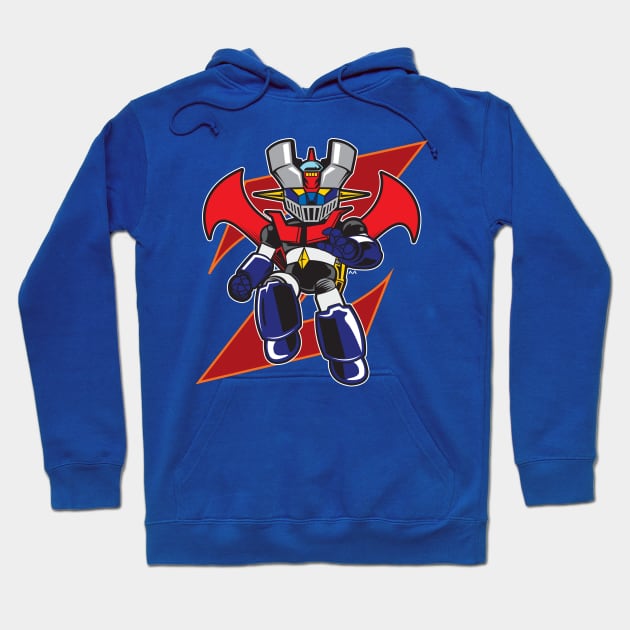 Mazinger Z Retro 2 Hoodie by MatamorosGraphicDesign